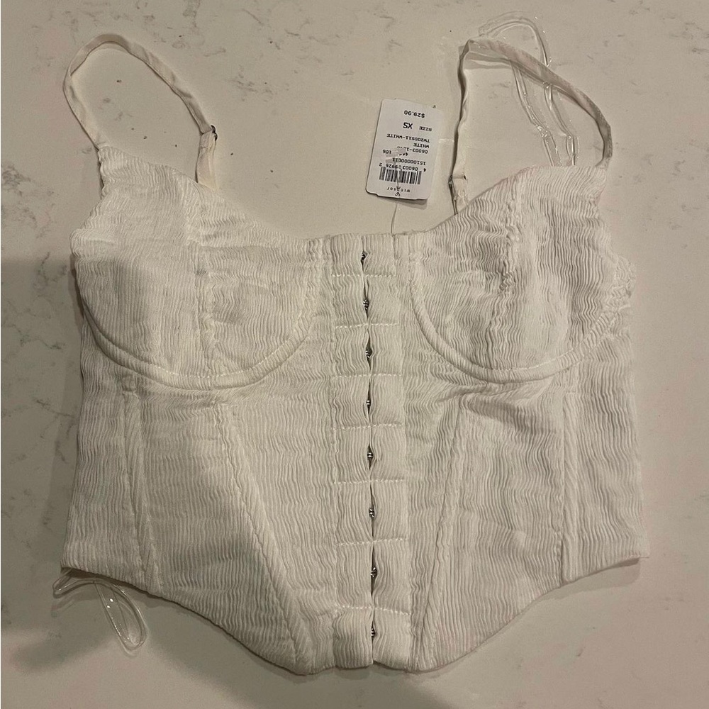 princess polly white corset top